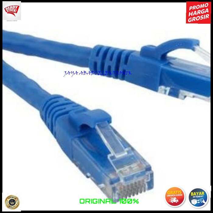 G567 KABEL LAN RJ45 25 METER CAT 5 UTP INTERNET WIFI JARINGAN KONEKTOR PLUG BOOT KOMPUTER SWITCH ROUTER MODEM COMPUTER INDIHOME FIRTSMEDIA ROUTER kabel lan rj45 25 meter CAT5 UTP INTERNET pra Scable konektor wifi internet PLUG boot jaringan siap pakai