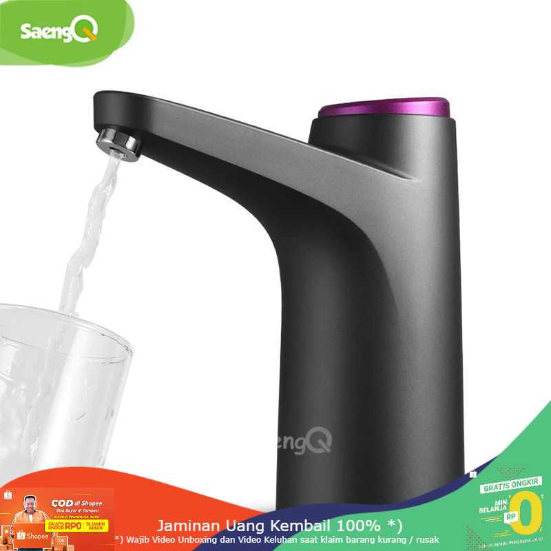 (BISA COD) RVOSTR SaengQ Pompa Elektrik Air Minum Galon Rechargeable - B2