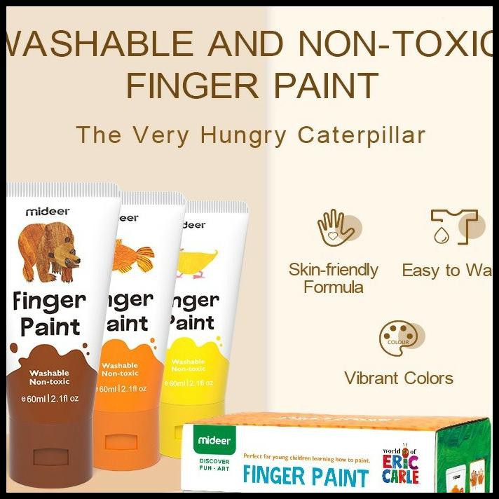 

Best Sale Mideer X Eric Carle - Finger Paint Cat Tangan