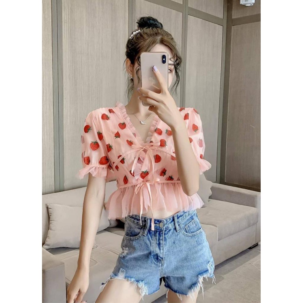 Crop Top Style Korea Import BKK Bangkok