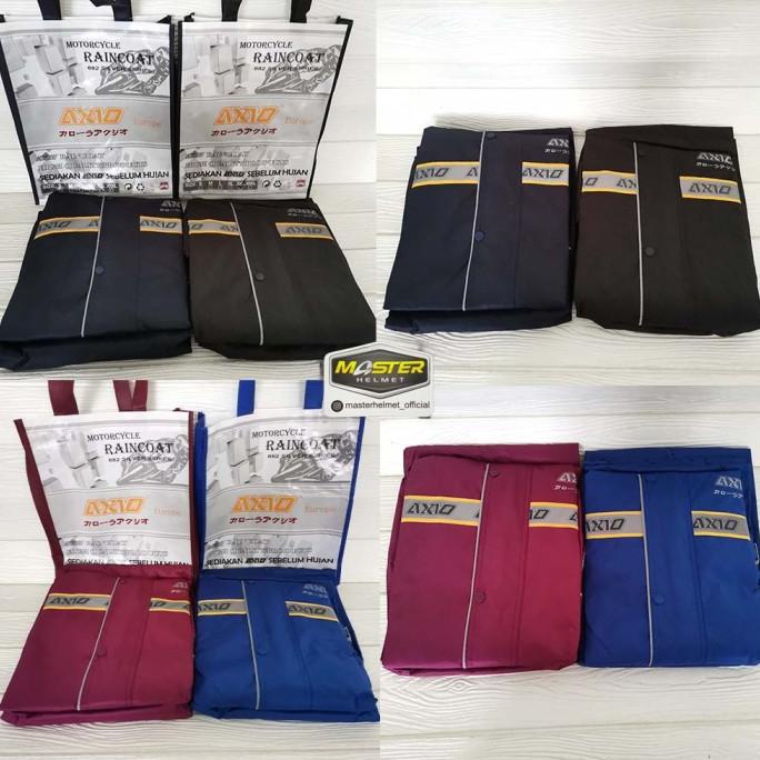 JAS HUJAN AXIO JAKET HUJAN AXIO ORIGINAL FREE TOTEBAG AXIO PRIA WANITA