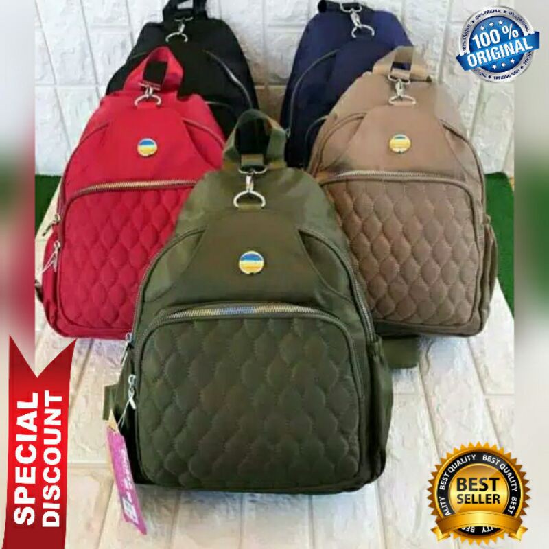 Original Tas Ransel CHIBAO BORDIR Wanita Anti Air QUALITY SUPER Terbaru