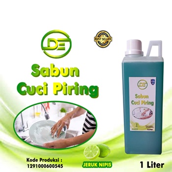 Sabun Cuci Piring Cair Liquid Literan Murah Ekonomi Jeruk Nipis Biang Busa Botol Kosentrat Bibit Jeruk Nipis 1 Liter DE