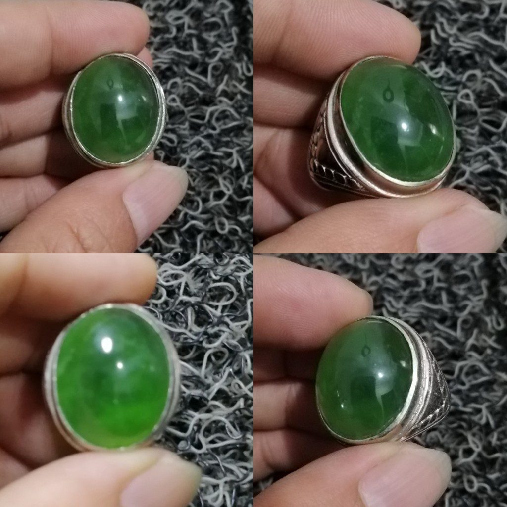 Natural Serpentine Ring Alloy
