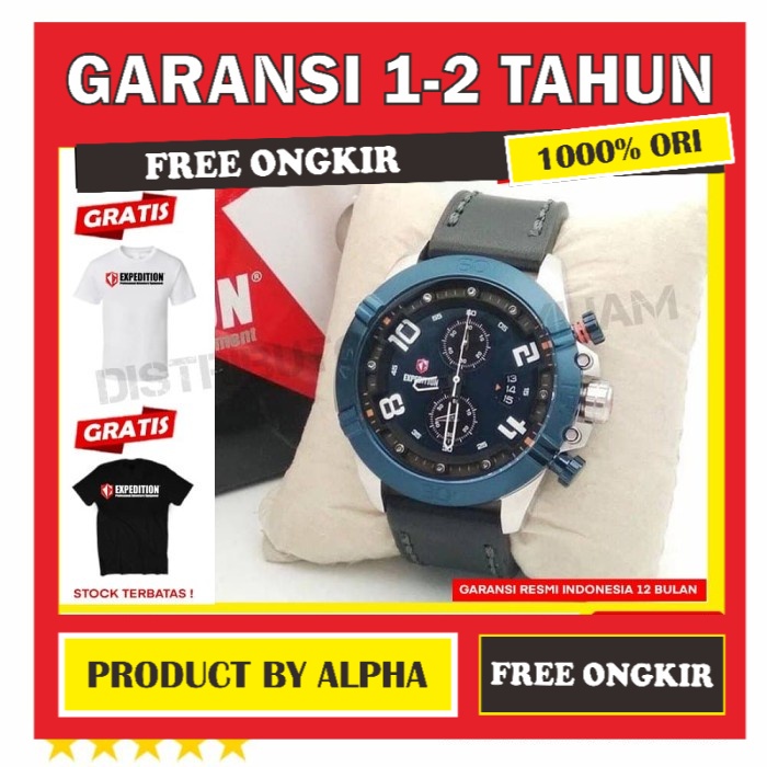 JAM TANGAN ORIGINAL EXPEDITION E 6763 E6763 E6763M GARANSI RESMI ORI PRIA COWOK COWO LAKI LAKI2