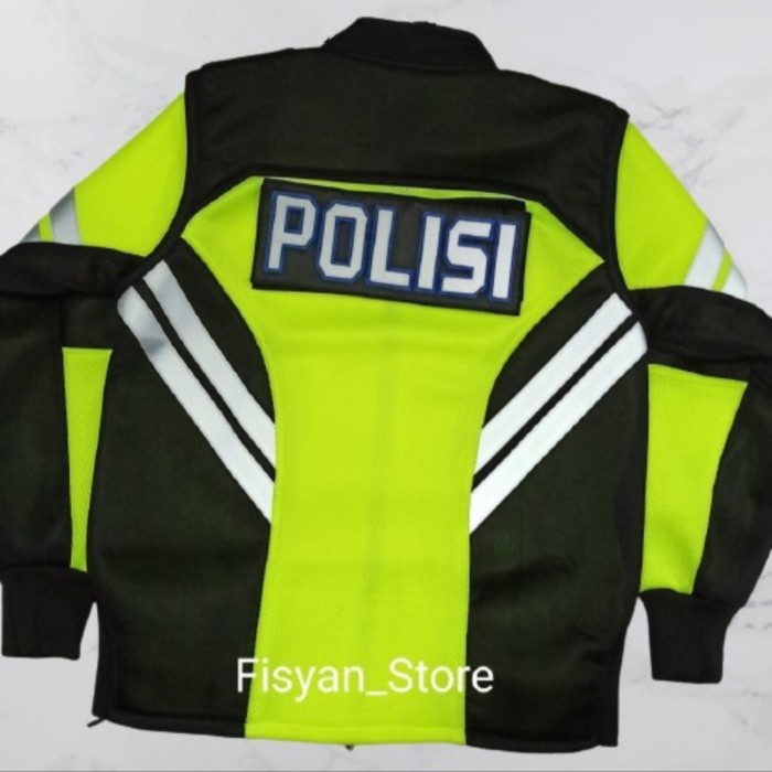 Jaket/Rompi Security  Jaket/Rompi Polisi Double Mesh Tebal Multifungsi