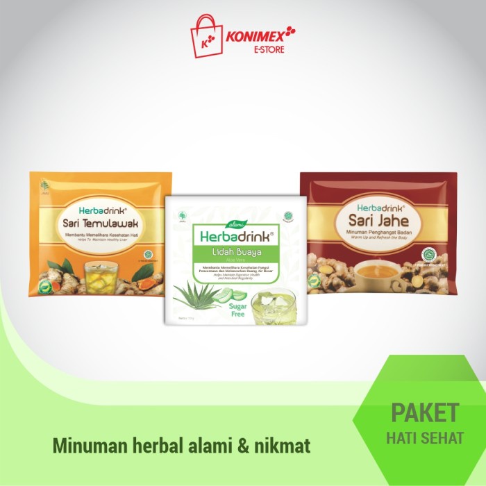 

Herbadrink Paket Hati Sehat (BERKUALITAS)