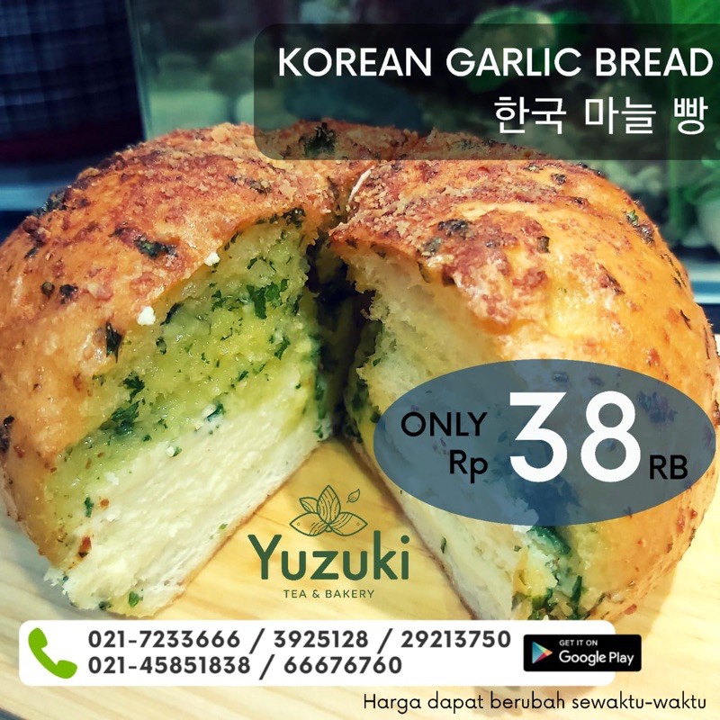 

Yuzuki Korean Garlic Bread