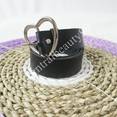 RING BELT/ KOREAN BELT/ KOREN BELT/ IKAT PINGGANG WANITA PIN GESPER PU FASHION LOVE