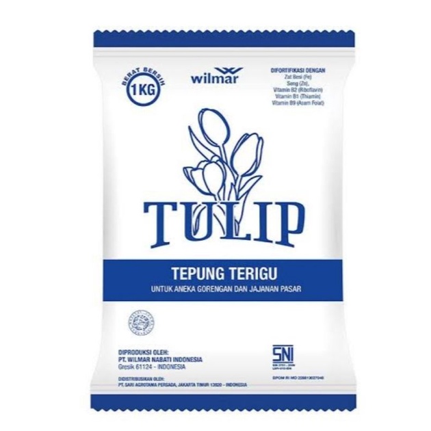 

Tepung Terigu Tulip 1Kg