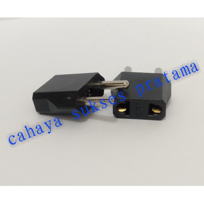 Over Steker /Adaptor Kepala Charger Colokan Over Steker Sambungan Listrik Gepeng Kingsun/Linux