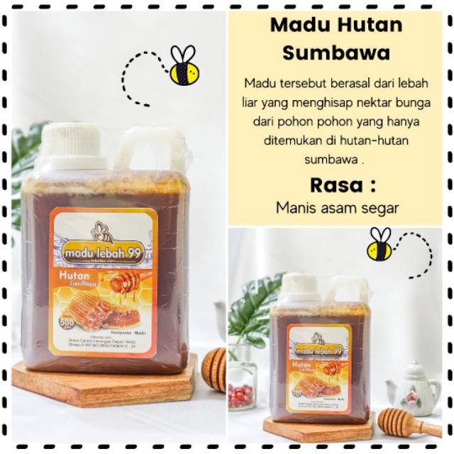 

Madu hutan Sumbawa 500gr