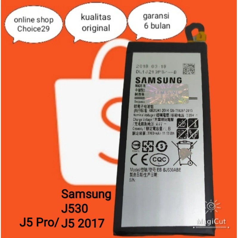 Baterai original samsung j5 pro j530 j5 2017 batre battery ori samsung j5pro