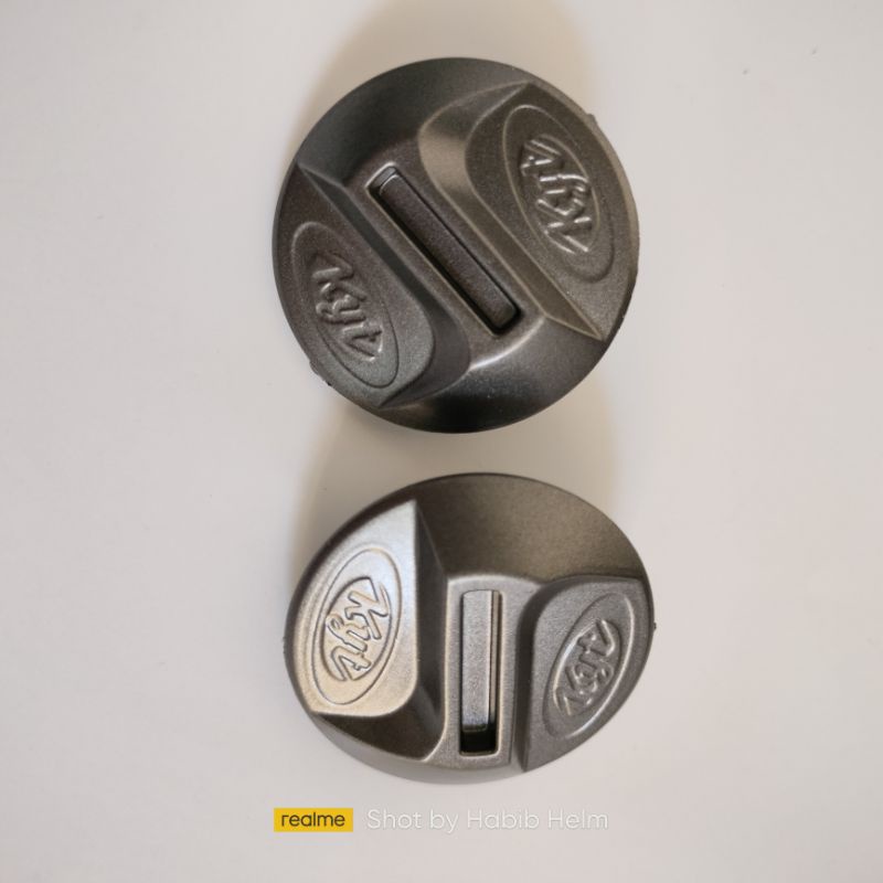 KNOB Pengunci VISOR Kaca Helm KYT ELSICO Bolt Pengunci ORI.