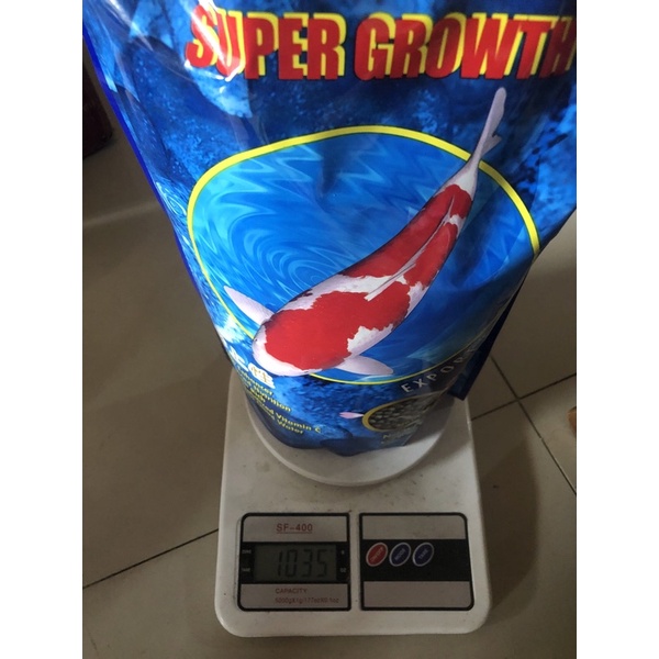 CP KOI SUPER GROWTH SIZE MEDIUM 1 kg,  Makanan Pakan Pelet Ikan Fish Food