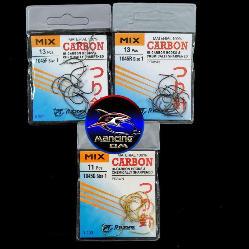 kail pancing/mata pancing udang mix carbon 1045f 1045R dan 1045G