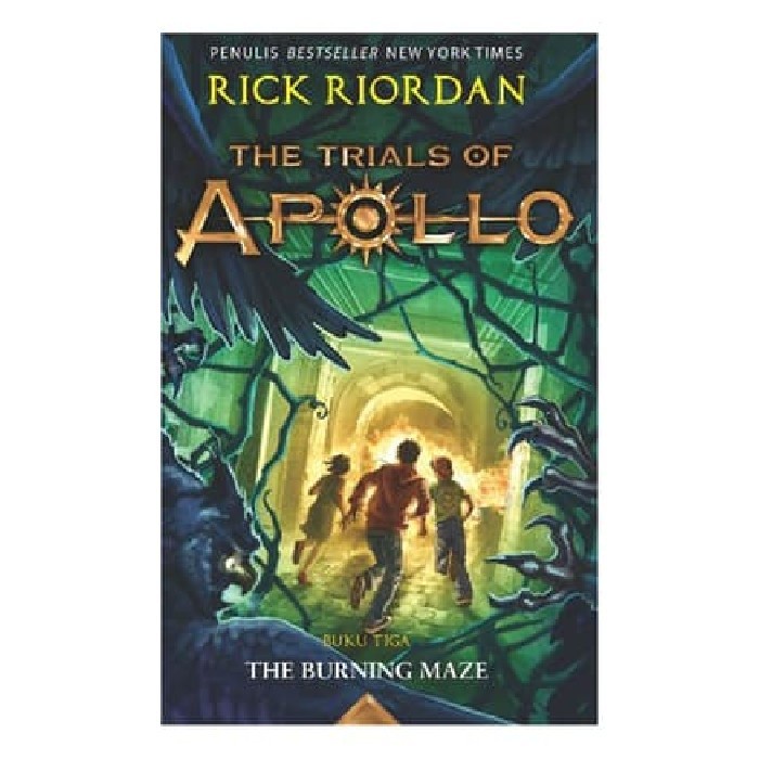 

MUST HAVE!! TRIALS OF APOLLO #3: THE BURNING MAZE TERBARU