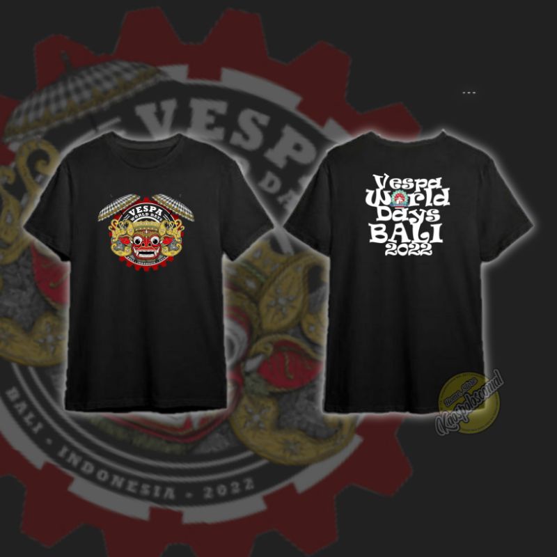 KAOS VESPA WORLD DAY 2022 | BALI
