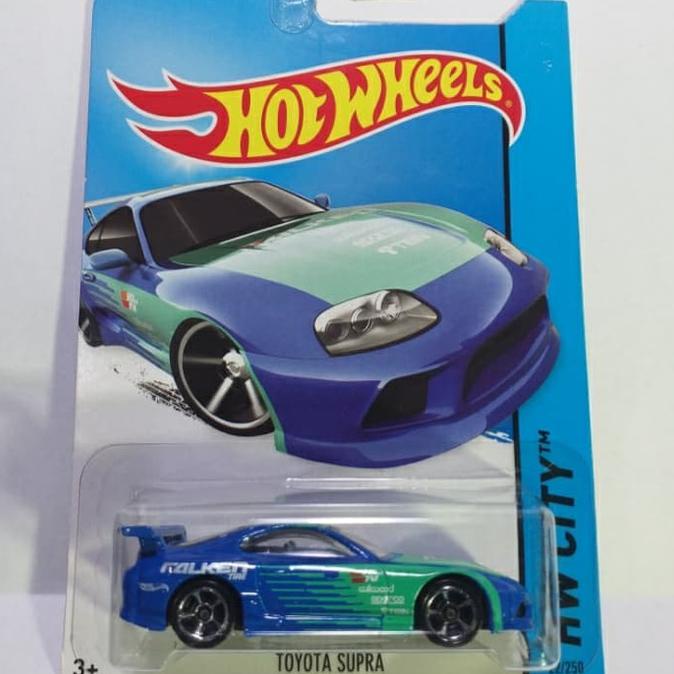 Monggo] Hot Wheels Toyota Supra Biru Falken