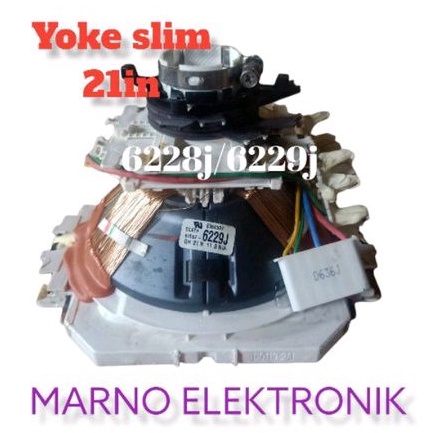 YOKE YUK 6228J 6229J 6228A KONDE 6150Z-6229J 6150Z 6229J  DEFLEKSI SLIM 21 INCH SHARP POLYTRON LG SA