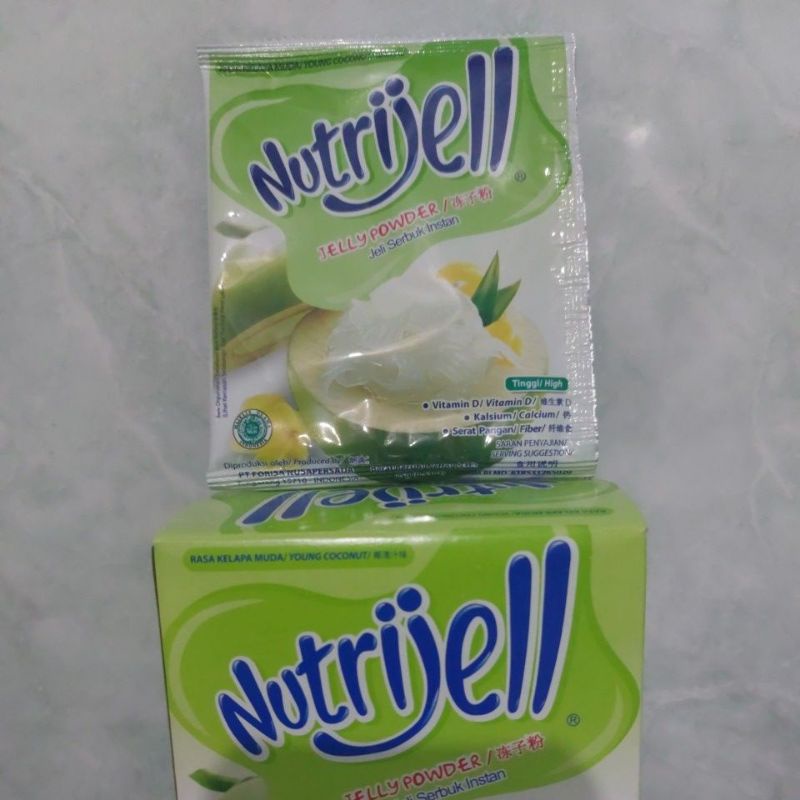 

Nutrijell Jeli Powder Kelapa Muda 15g