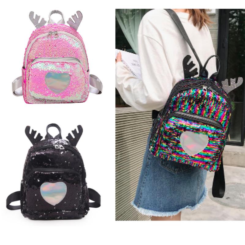 Xixixi id Tas  Ransel Sekolah Motif Kartun Unicorn Bahan 