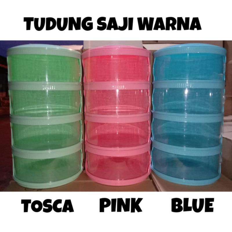 Tudung saji warna susun 4