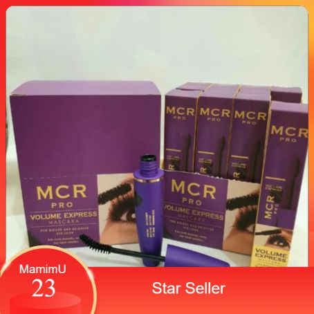 Mascara Maskara Waterproof Volume Bulu Mata Tebal Indah Tahan Lama Anti Air - MASKARA MCR PRO