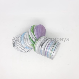 Kaleng pin dan gantunga kunci pin ukuran 58mm bahan alumunium koran murah