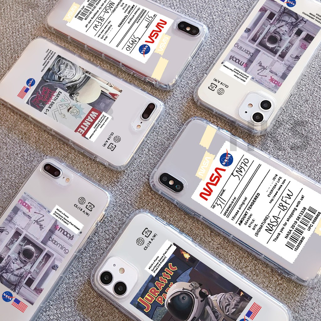 CASE HP SOFTCASE ANTICRACK NASA ASTRONOT CASE CASE REALME C25 C21 C12 C21Y C2 REALME 7 REALME 5 REAL