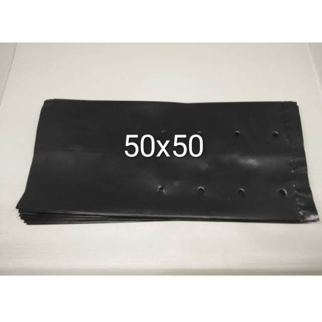 Plastik polybag 50x50 polibag 50 x 50 cm perlembar