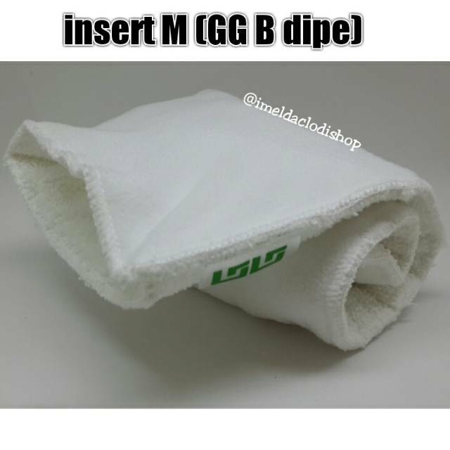 Insert microfiber clodi 3ply +1ply liner stay dry bentuk kantong pocket