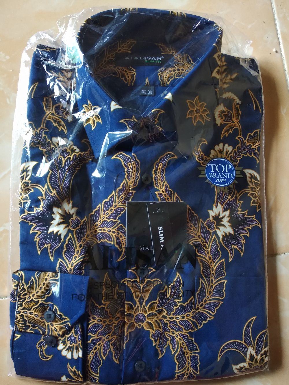 Kemeja Batik Panjang Alisan Slim Fit 10617