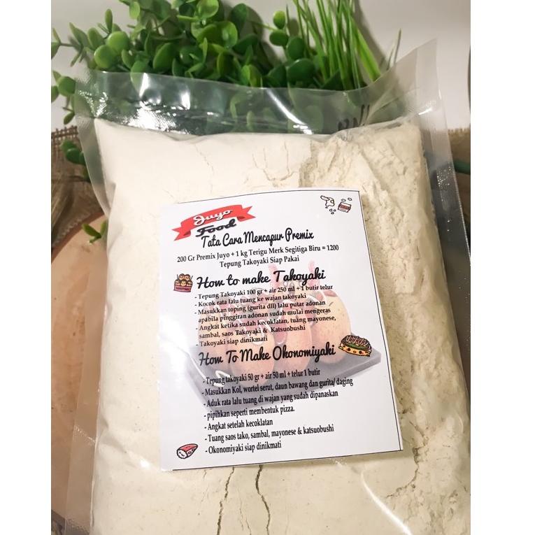 

Yws47 Tepung Biang Takoyaki. 1 kg bisa untuk 750 bola takoyaki .,.,.,.,