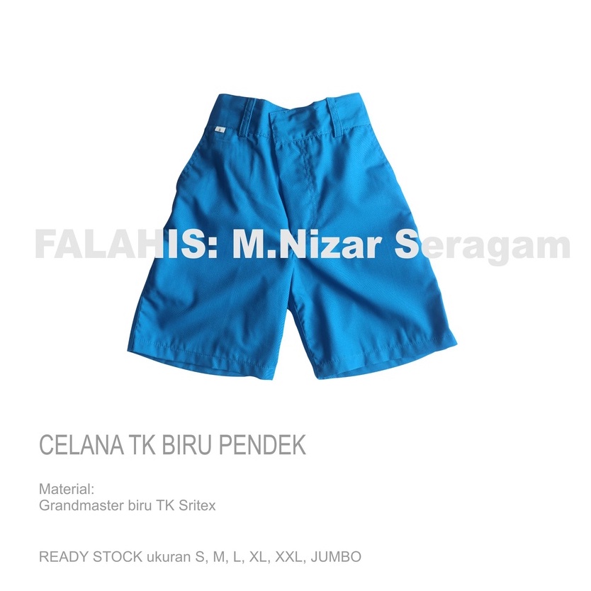 Celana Pendek TK Biru