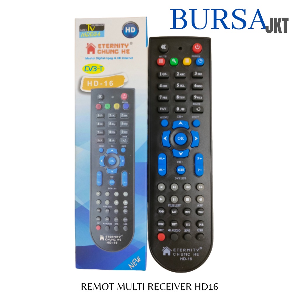 REMOTE REMOT RECEIVER PARABOLA MPEG4