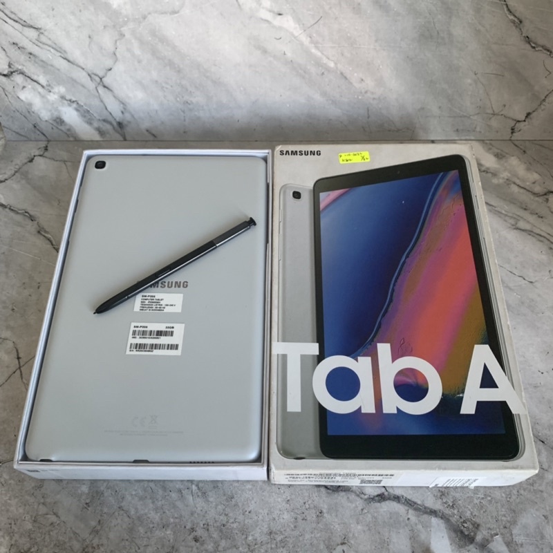 SAMSUNG Tab A 8.0 S Pen 2019 SM-P205 Gray Bekas - Fullset Garansi SEIN - second