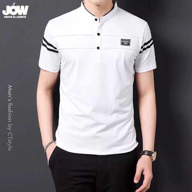 Kaos polo vintage kerah sanghai