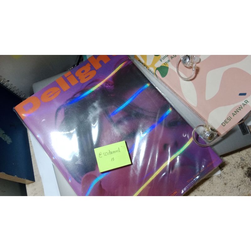 ALBUM NEW SEALED DELIGHT CINNAMON MINT BAEKHYUN EXO (baca deskripsi)