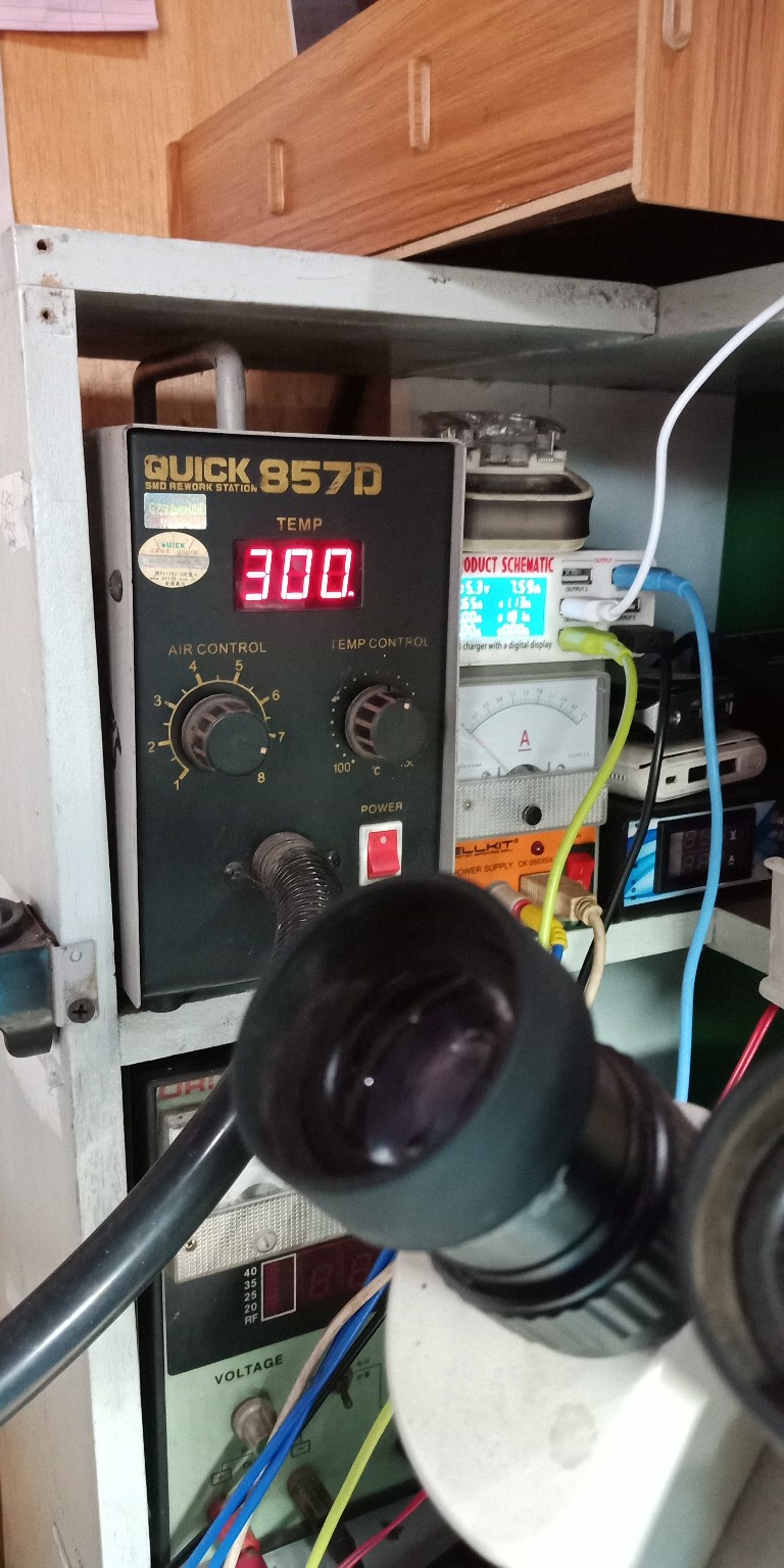 Elemen Blower Quick 857d/857dw Ori