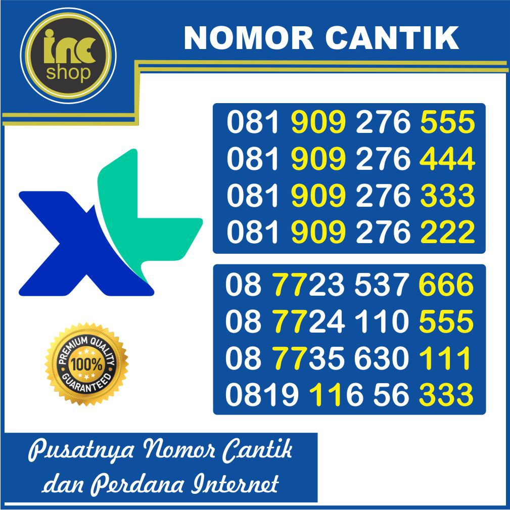 Nomor Cantik Pedana XL Triple Number