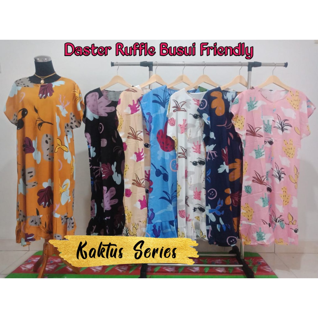 DASTER RUFFLE KAKTUS VIRAL | BUSUI & NONBUSUI
