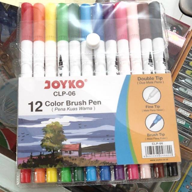 

Brush pen 12 warna JOYKO