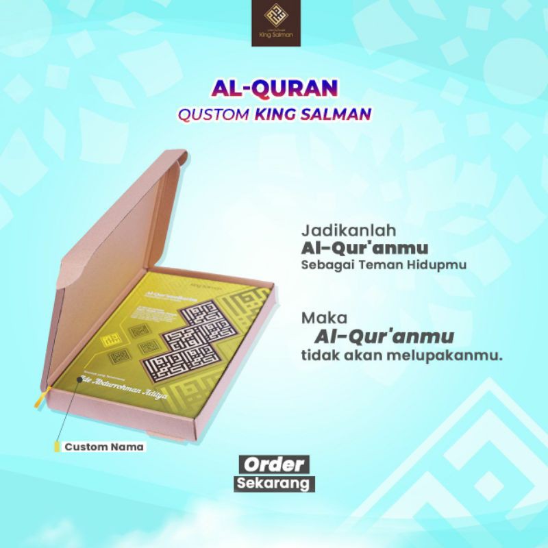 Alqur'anKingSalmanBisaCustomNama
