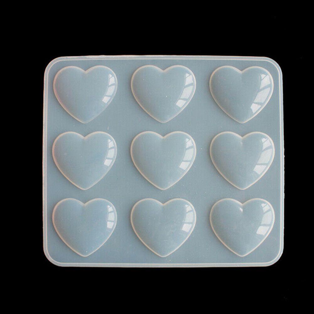 TOP 9 Heart Handmade Silicone Jewelry Making Mold Casting Molds