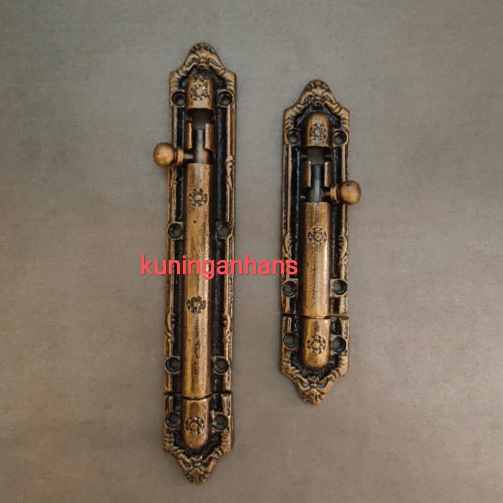 grendel pintu jendela rumah aluminium antik unik klasik