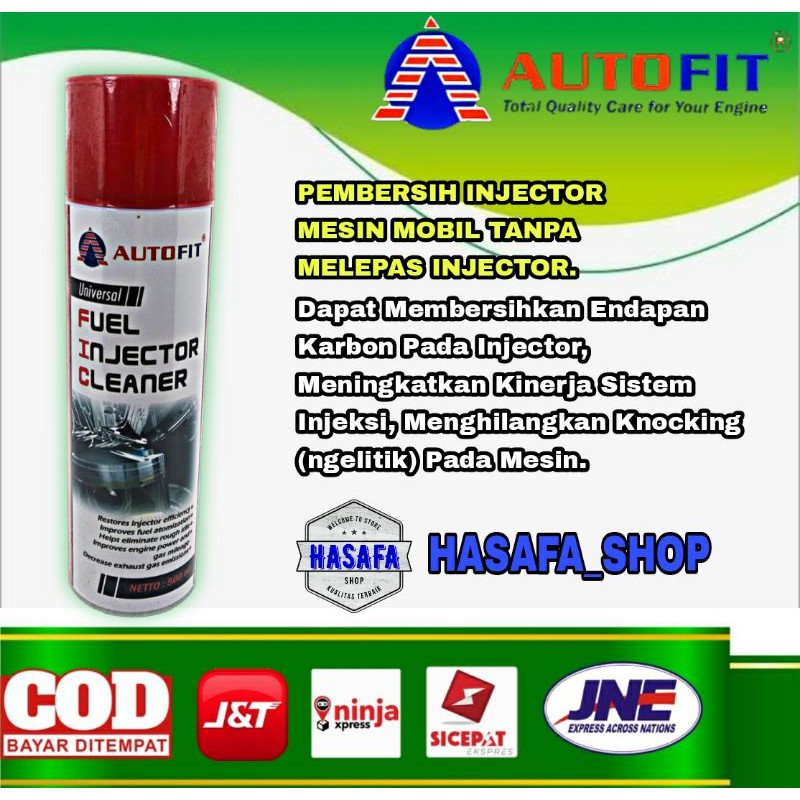 FUEL FULL INJECTOR CLEANER AUTOFIT 500ML PEMBERSIH INJEKTOR MOBIL MOTOR INJEKSI ORIGINAL MURAH