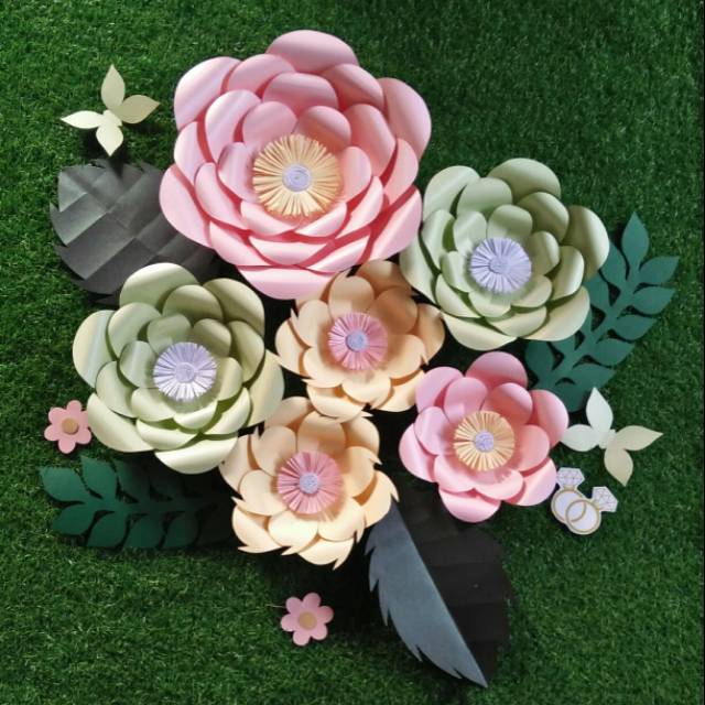 

Paperflowers/ Bunga kertas Hemat Set Ready