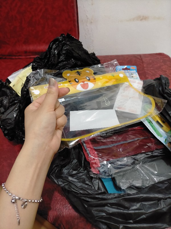 {lav - H686 Dual Bag Korean / Bag Organizer Dual Zipper / Tas Multifungsi Import Batam / Travel Bag