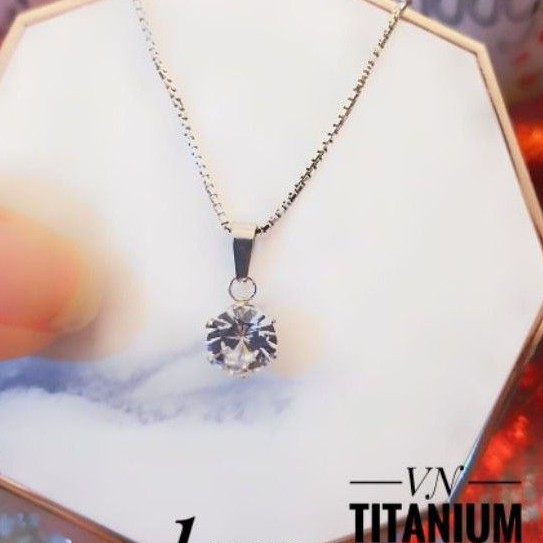 Titanium kalung liontin 7296